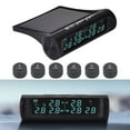 thumbnail image 5 of Wireless Solar Car Tire Pressure Monitoring System + 6 External Sensors TPMS LCD, 5 of 12