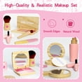 thumbnail image 4 of Set de maquillaje simulado ManManLine de madera, 15 unidades, para niñas de 3 a 8 años, 4 of 7