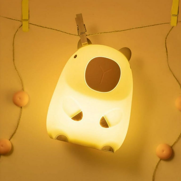 Adorkable Silicone LED Capybara Night Light Animal Lamp Touch Sensor  Nightlight Children Kid Bedside Bedroom Decor Birthday Gift – i migliori  prodotti nel negozio online Joom Geek