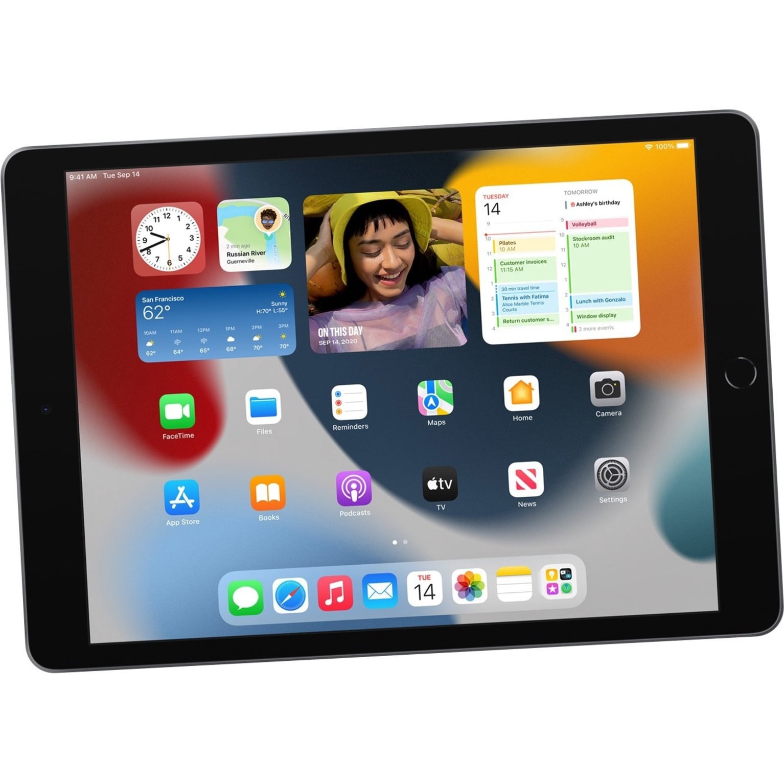 Restored Apple iPad 9th Gen 3K2K3LL/A - 64GB Space Gray (Refurbished)