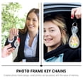 thumbnail image 6 of OUNONA 18Pcs White Key Pendant Photo Frame Decor with Fine Polishing Ideal for Friends Birthday and Anniversary, 6 of 7