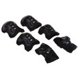 thumbnail image 2 of Set de 6pcs Almohadillas de Protección para , Coderas, Rodilleras, Muñequeras para Patines, Bici, Patineta Negro Soledad Rodilleras y coderas para niños, 2 of 9