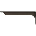 thumbnail image 4 of Ekena Millwork 2"W x 18"D x 6 1/2"H Embrey Steel Bracket, Hammered Dark Bronze, 4 of 11