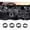 Black, variant on 4 Pcs Center Console Air Conditioner Switch Knob Trim Cover Headlight Knob Trim Cover Aluminum Alloy Interior Accessories for Jeep Wrangler JL JLU & Gladiator JT 2018-2026