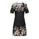 thumbnail image 4 of Ichuanyi Womens Swimsuits Clearance Women Casual Slimming Draw Back Printed Short Sleeves Cold Shoulder Dress Ichuanyi Ichuanyi, 4 of 5