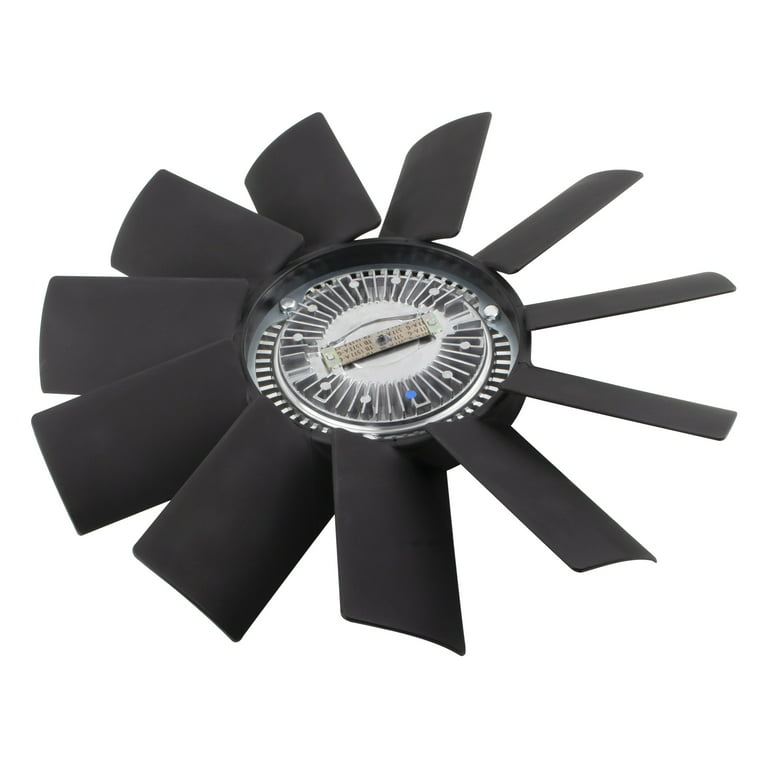 BOXI Radiator Cooling Fan Blade and Fan Clutch Kit for BMW E32 E34 E36 E39  E46 E53 323i 325i 328i 525i 528i 530i 735i 735iL M3 X5 Z3 (Replaces  11521712058 11527505302) 