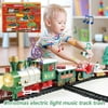 willkey Toy Train Set Christmas Train Toy Small Railway Track Toy for Kids Gift