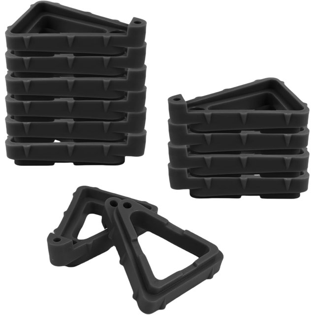 Large Pot Risers for Outdoor Indoor Planters Triangular Plant Pots Feet Outside Invisible Flower Pot Toes Stand Lifter for Drainage & Airflow ()