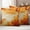 Orange, variant on Purple Ombre Clouds Outdoor Waterproof Throw Pillow Covers 20x12 Set of 2, Modern Abstract Art Gradient Cloud Decorative Pillowcases Cushion Pillowcase for Couch Sofa Patio Outside Pillow Protector