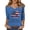 Blue-B#30527BB, variant on Women's 250 Anniversary USA Shirt 1776-2026 Patriotic V Neck 3/4 Sleeve Women's Shirt American Flag USA 250th Anniversary Shirt