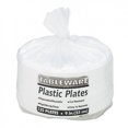 thumbnail image 3 of Tablemate 19644WH Plastic Dinnerware  Compartment Plates  9   Diameter  White  125 per Pack, 3 of 5