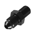 thumbnail image 6 of Unique Bargains Car Black 4AN Male to M10x1.25mm Male Fitting Adapter Flare Union Coupler Fuel Oil Line Hose End, 6 of 7