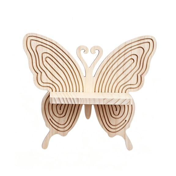 Butterfly Shelf Decorative Wall Floating Shelves for Bedroom Living,Living Room, Bedroom
