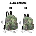 thumbnail image 3 of JIALIOU Mini Backpack Purse for Women Quilted Casual Daypack Small Travel Shoulder Bag, Hummingbirds Dance in Leaves, 3 of 7