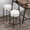 White-2PCS, variant on ONEVOG 26.7'' Swivel Boucle Counter Bar Stools Set of 2, Backless Counter Height Round Bar Stools with Metal Legs for Kitchen Island, White