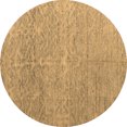 thumbnail image 1 of Ahgly Company Indoor Round Abstract Brown Modern Area Rugs, 3' Round, 1 of 4