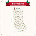 thumbnail image 3 of Salouo Dump Truck Print Christmas Decorations Stockings 1 Pack 18'' Xmas Stockings Holiday Stocking Personalized Farmhouse Decor for Home Family Party Tree, 3 of 7