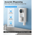 thumbnail image 5 of Mouthwash Dispenser for Bathroom, 18.26 Oz (540Ml) Touchless Auto Mouth Wash Dispenser with Magnetic Cups White, 5 of 8