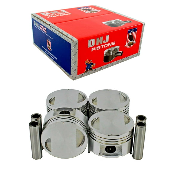 DNJ P501 Std. Complete Piston Set Fits Cars & Trucks 89-97 Geo Suzuki Metro Samurai 1.3L SOHC
