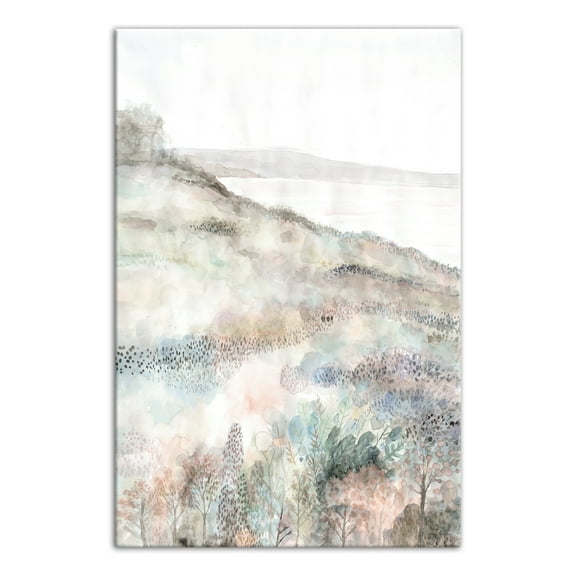 Creative Products Muted Watercolor Landscape 20x30 Canvas Wall Art