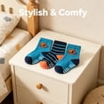 thumbnail image 7 of TELOLY 12Pairs Kids Socks,1-3Years Old Non Slip Socks,Girls and Boys Baby Girl Socks,Combination3,M, 7 of 7