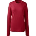 thumbnail image 5 of Lands' End Essentials Women's Long-Sleeve Soft Cotton T-Shirt - Tailored Feminine Fit, 5 of 5