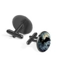 thumbnail image 2 of Bat Mens Cufflinks for Formal Attire Made of Stainless Steel - Ideal for Shirt Cufflinks, 2 of 6