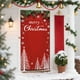 thumbnail image 5 of 35 X 72 Inch Christmas Door Cover Christmas Door Curtain Christmas Day Door And Wall Decoration Festival Party Decoration, 5 of 6