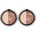 thumbnail image 1 of Sombra de ojos L.A. COLORS Duo Tone Glow CES261, paquete de 2, 1 of 1