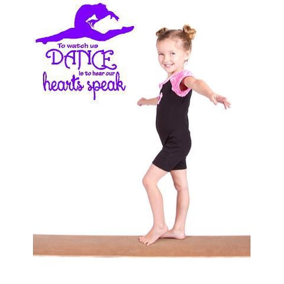 Vinyl Wall Decal: Dance Wall Decal - Dancing Vinyl Removable Sticker | 20"x20" [Dance4]