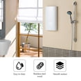 thumbnail image 3 of Accesorios de baño y baño Brazo de ducha Extensión de pared para techo Acero inoxidable, 3 of 6