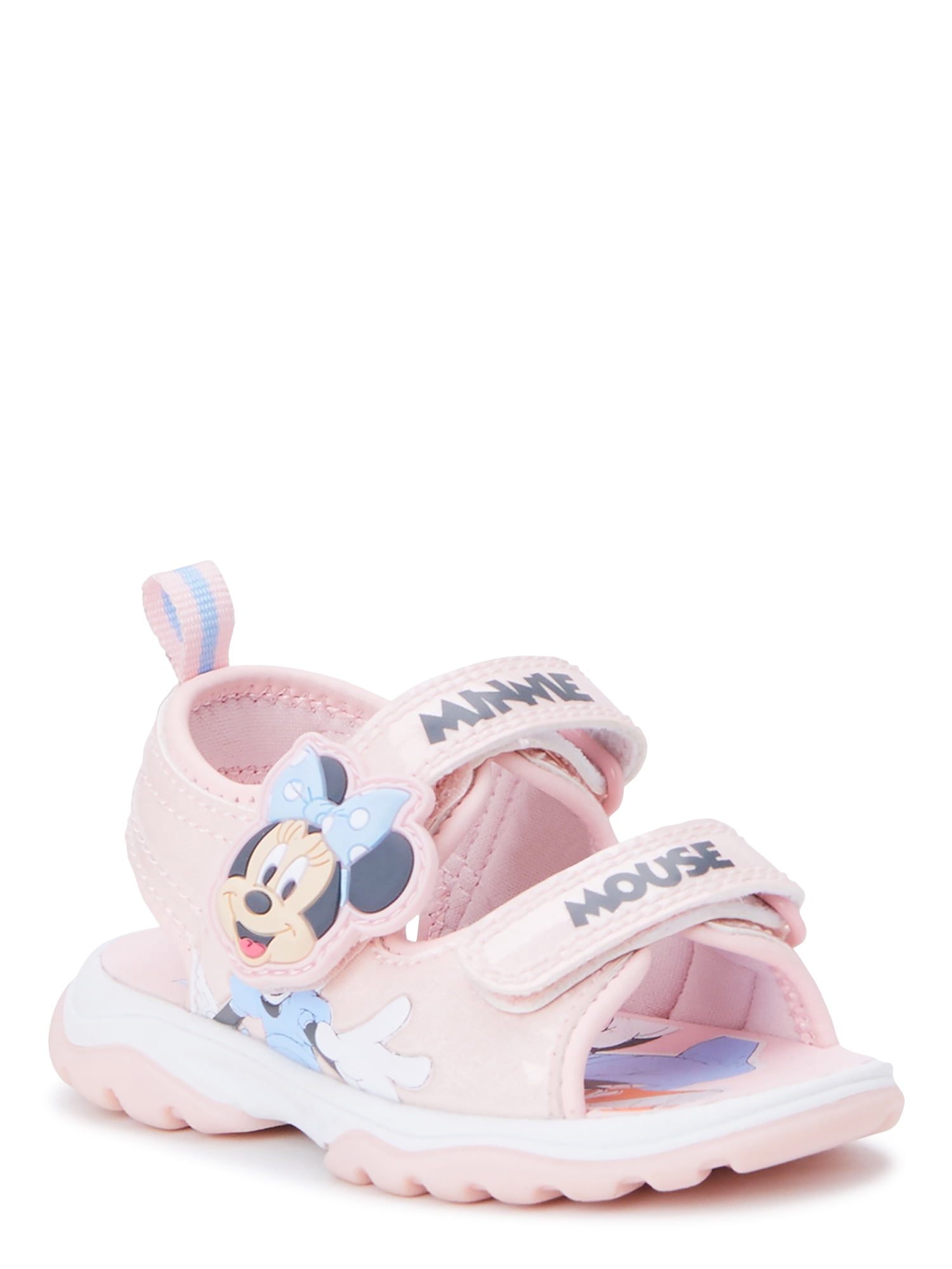 Disney Minnie Mouse Baby Girls Sport Sandals, Sizes 2-6