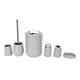 thumbnail image 1 of Set de accesorios de baño Sincero 6 piezas Gris, 1 of 10