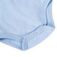 thumbnail image 3 of hengsof Baby Boys Girls Bubble Sleeve Romper Bodysuit, Newborn Summer Short Sleeve Onesie Playwear Snap Crotch Design Onesie, Infants 3 to 24 Months, 3 of 4
