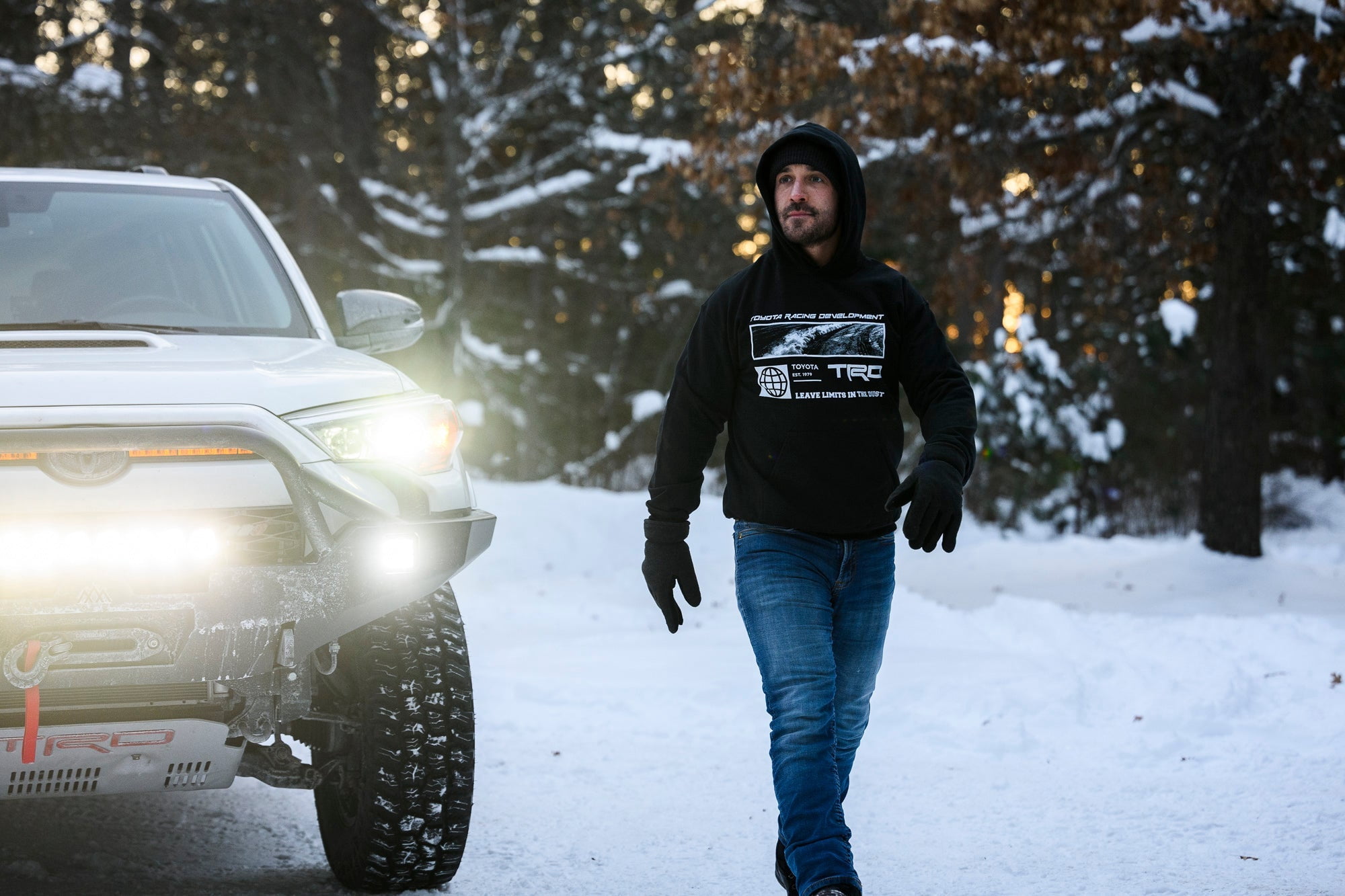 Toyota TRD Pro-Leave Limits in the Dust Hoodie