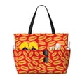 thumbnail image 1 of Fotbe A Big Hot Dog Bolsa de Viaje para Playa - Resistente al Agua, Bolsa Tote de Gran Capacidad y Ligera con 7 Bolsillos para Mujeres y Hombres, 1 of 7