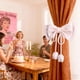 thumbnail image 5 of Decoraciones de San Valentín, adornos de San Valentín, hebilla de cortina con lazo, colgante para el hogar, fiesta de bodas, San Valentín, decoración de ambientes, hebilla de cortina de nailon y licra, 5 of 6