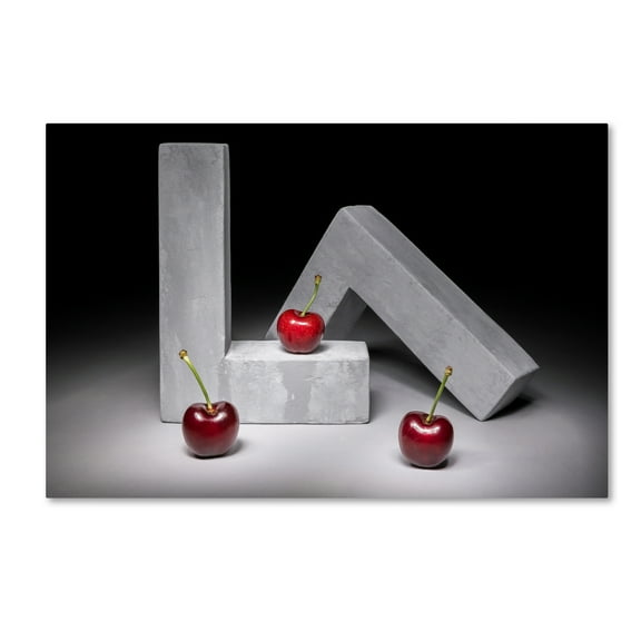 Trademark Fine Art 'Cherries' Canvas Art by Christophe Verot