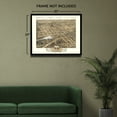 thumbnail image 5 of HISTORIX Vintage 1869 Naperville Illinois Map Poster - Old Bird's Eye View of Naperville IL - Naperville Dupage County Illinois Wall Art, 5 of 7