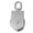 Silver 75mm, variant on Nieyigj Marine Heavy Duty 304 Stainless Steel Double Wheel Swivel Pulley, 32mm (1.26 inches) Rigging Lifting Hardware for Sailboats, Yachts, and Fishing Boats, Anti-Rust Corrosion Resistant