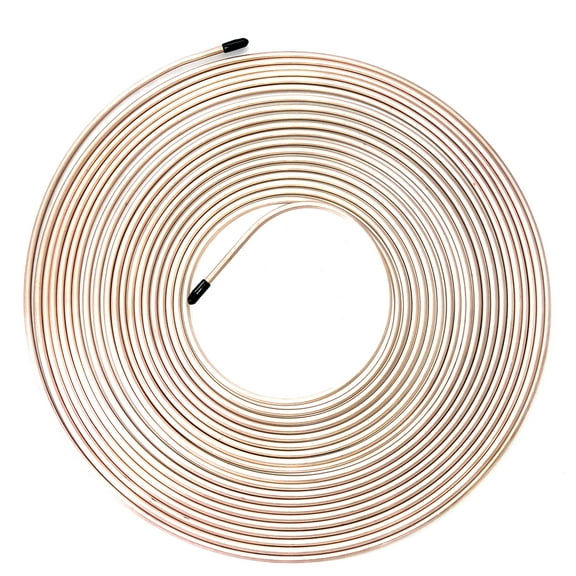 The Stop Shop 50 Ft. Roll of 3/16" Copper Nickel Brake Line Tubing