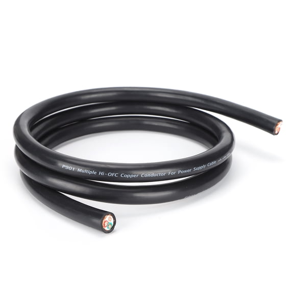 Cordon d'Alimentation Sans Prise Multi-core Power Cordon Ac Câble d'Alimentation Monosaudio P901 4.5mm Cordon d'Alimentation Multicœur HiOFC Câble en Cuivre HiFi Ac Câble d'Alimentation 1.5m