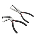 thumbnail image 4 of Alicates de conector eléctrico 60  degree y alicates rectos 2 piezas de acero al carbono resistente para la herramienta de desmontaje de la bujía versátil, 4 of 9