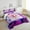 Purple, variant on Erosebridal Softball Sport Bedding Full Comforter Set, Baseball Player Duvet Insert, Teenager Adult Comforters & Duvets, Microfiber Room Decoration, 3pcs
