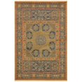 thumbnail image 1 of Unique Loom Palace Bohemian Medallion Rug 6' x 9' Rectangle Navy Blue/Olive, 1 of 1