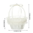 Champagne Gold Wedding Saton Flower Baskets Western Western Wedding