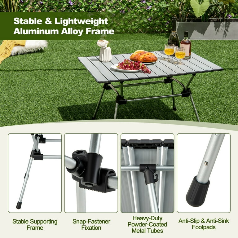 Heavy duty aluminum folding table discount