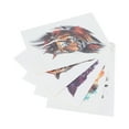 thumbnail image 1 of Half Arm Tattoo Stickers,5Pcs Half Arm Temporary Fake Tattoo Stickers Temporary Tattoos Custom Engineered, 1 of 14