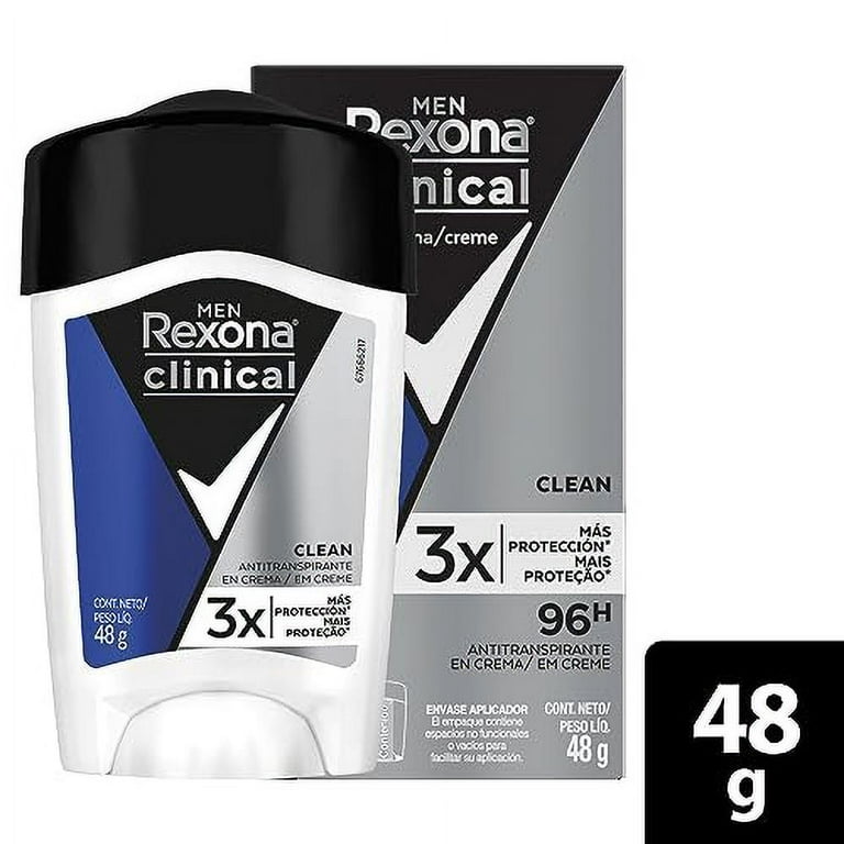 REXONA desodorante CLINICAL antitranspirante en crema para