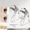 thumbnail image 2 of WideAngle Partial Eyelash Portable OneClip Comb Tooth EyeLashes Curlers, 2 of 8